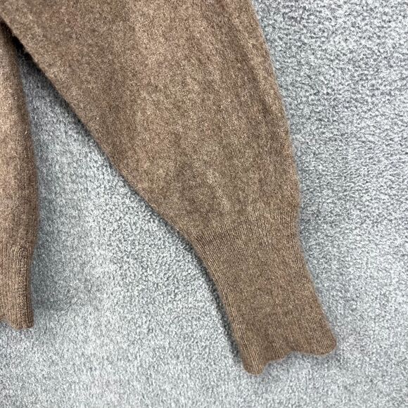 Gieves Hawkes Cashmere Sweater Men’s XL Brown Savile Row Long Sleeve - Picture 6 of 16